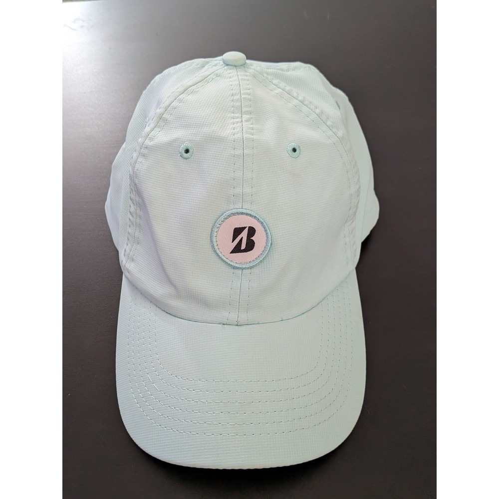 Bridgestone Golf Hat Mint Green Strapback OSFM